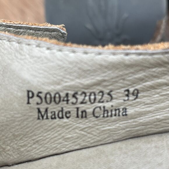 Fly London Mustard Sandals with Metallic Buckle - Picture 8 of 8